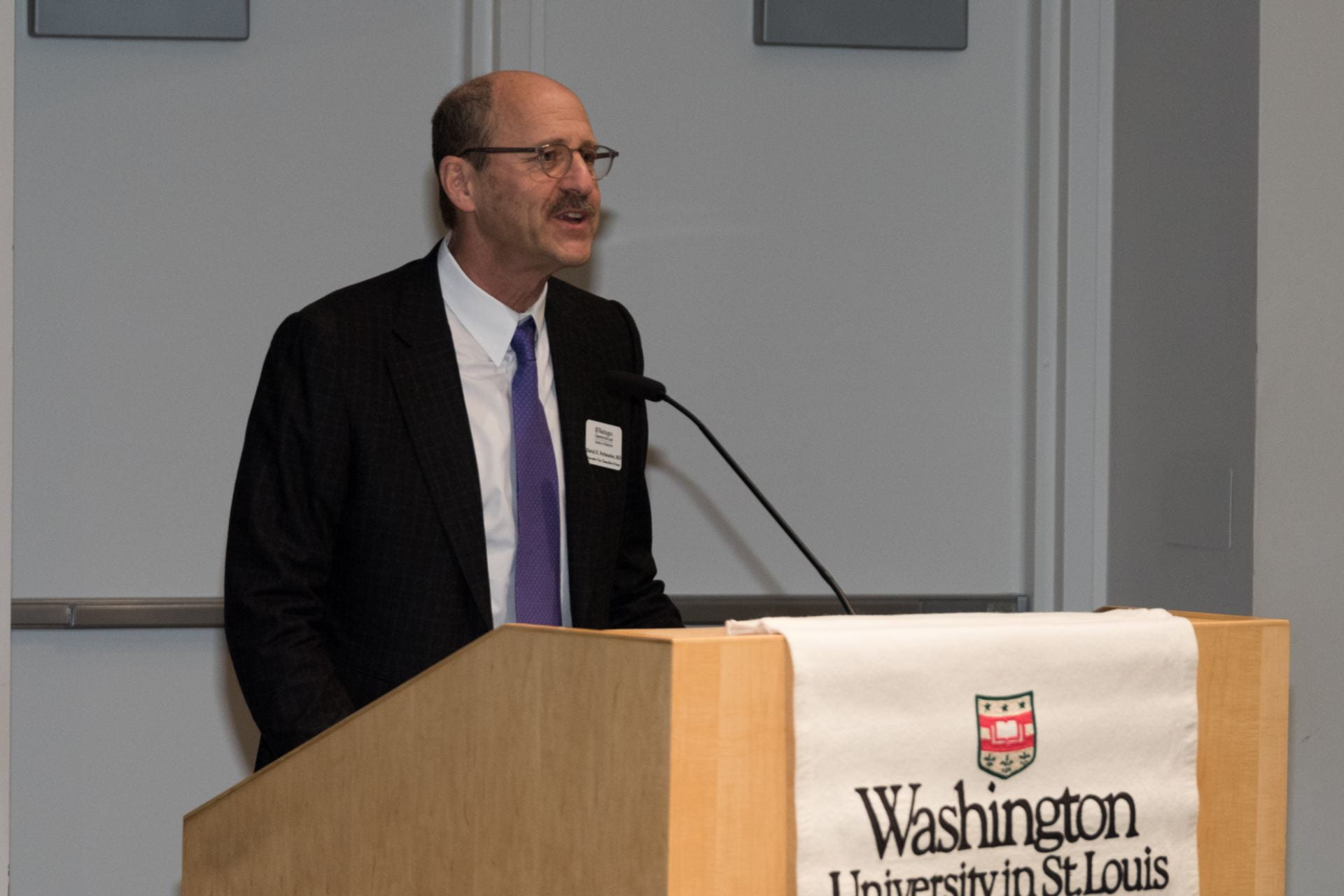 Dean David Perlmutter opens the inaugural symposium.