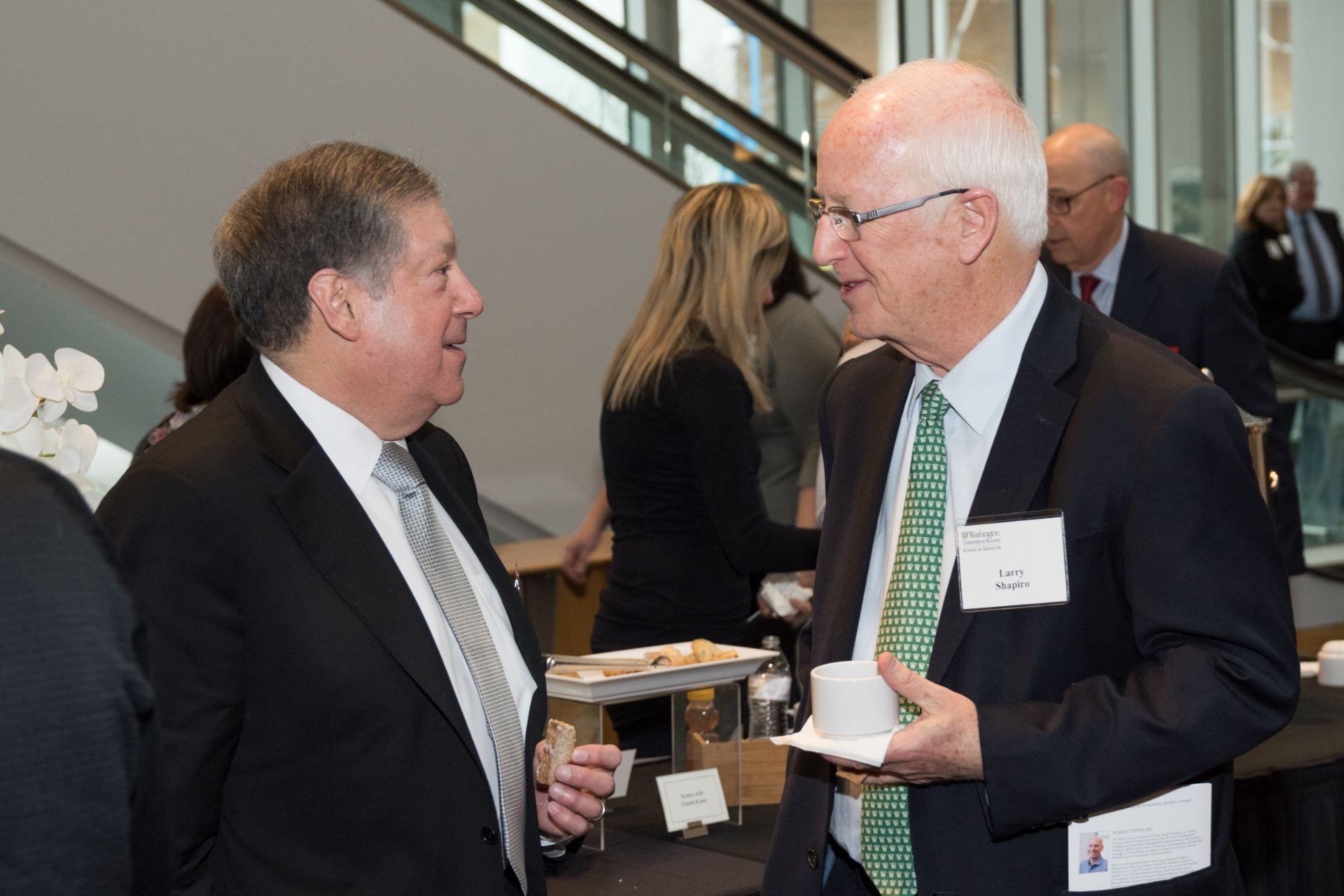 Bob Schreiber and Dean Emeritus Larry Shapiro