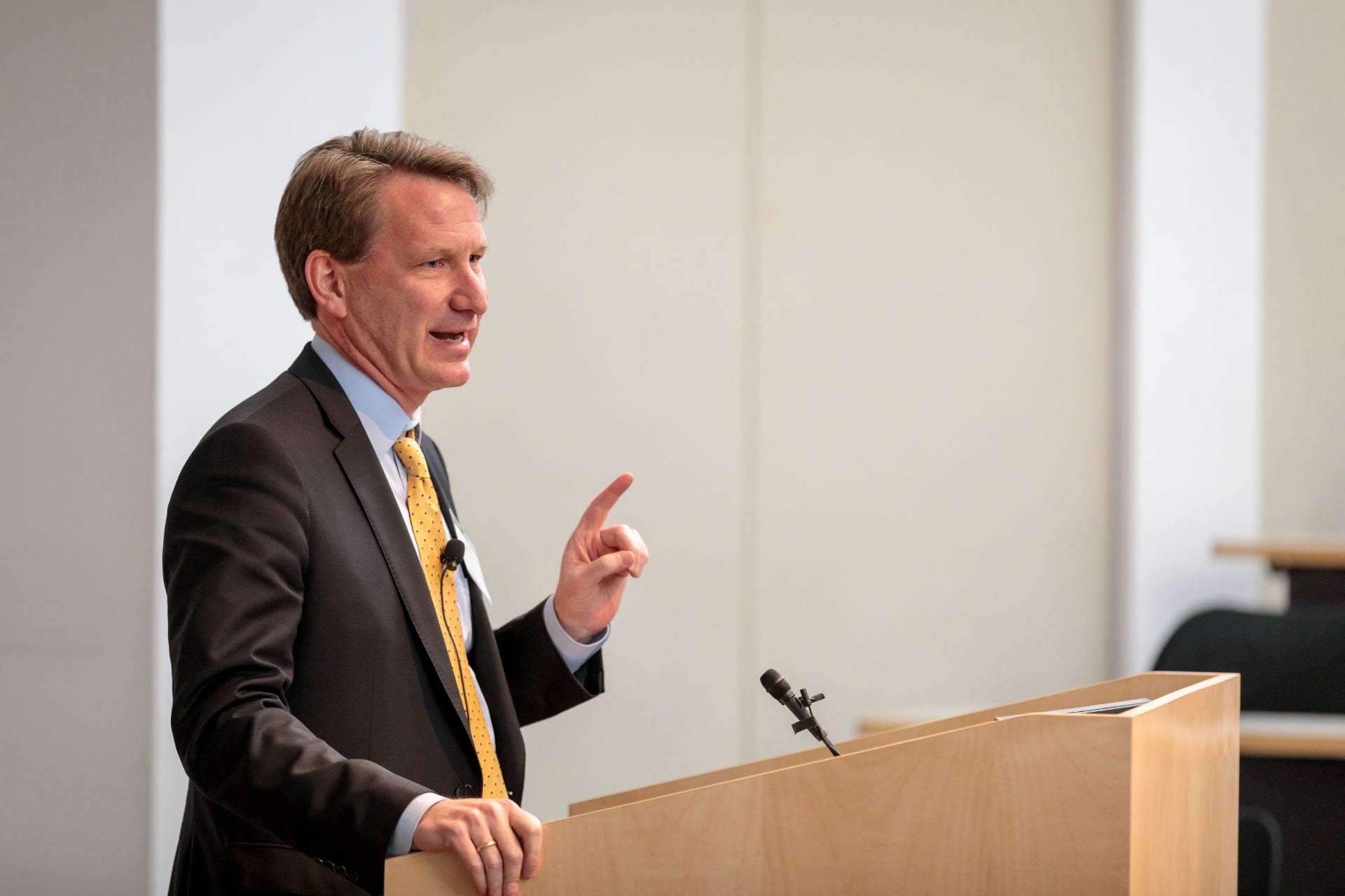 NCI Director Norman E. "Ned" Sharpless, MD, gives a keynote speech "Impressions of the New NCI Director"